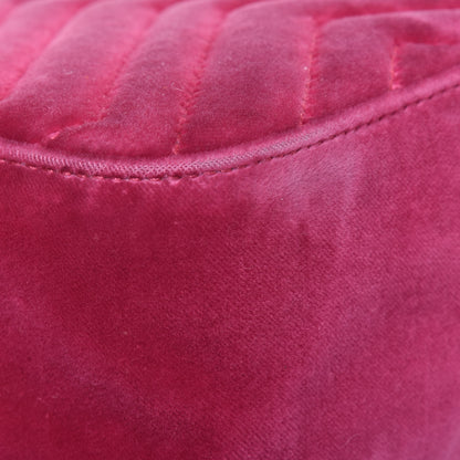 Gucci Velvet Matelasse Small GG Marmont Shoulder Bag Light Raspberry Rose 14 of 20