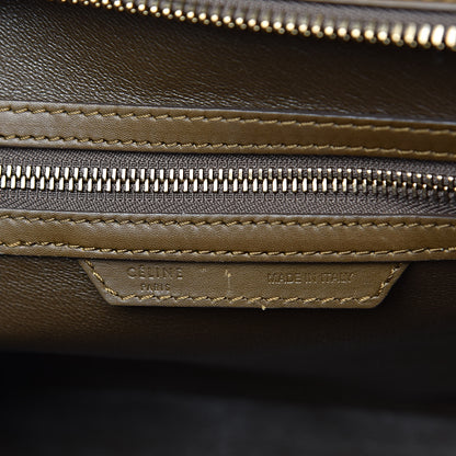 Celine Natural Canvas Smooth Calfskin Mini Luggage Brown 6 of 21