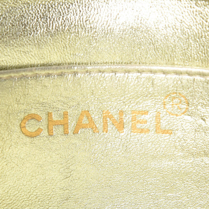 Chanel Metallic Lambskin Vertical Quilted Mini Flap Light Gold 7 of 8