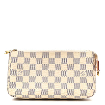 Louis Vuitton Damier Azur Pochette Accessories NM 1 of 7