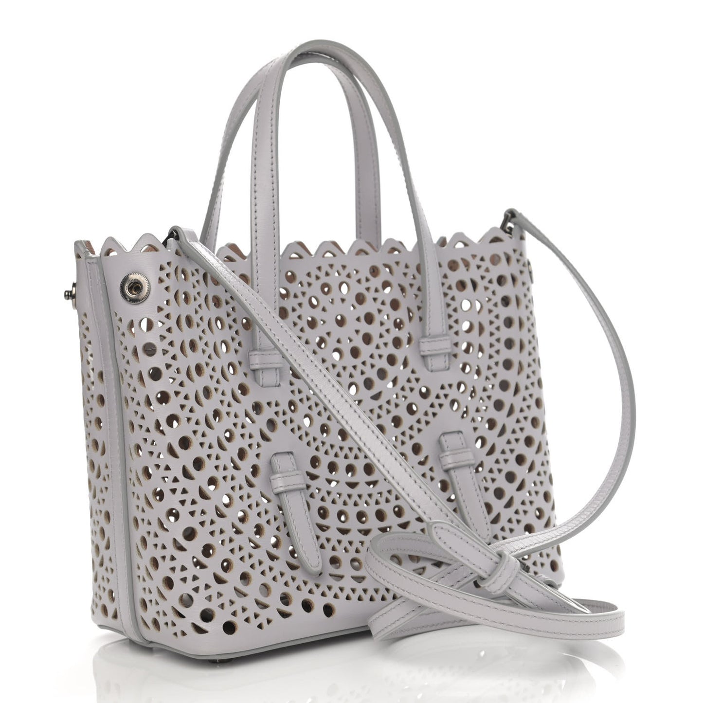 Calfskin Vienne Mina 20 Bag Perle