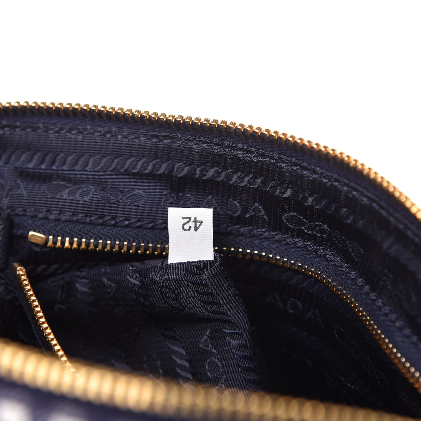 Canapa St Vichy Gingham Cosmetic Pouch Baltico