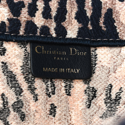 Christian Dior Canvas Embroidered Tie Dye Large Book Tote Multicolor 6 of 10