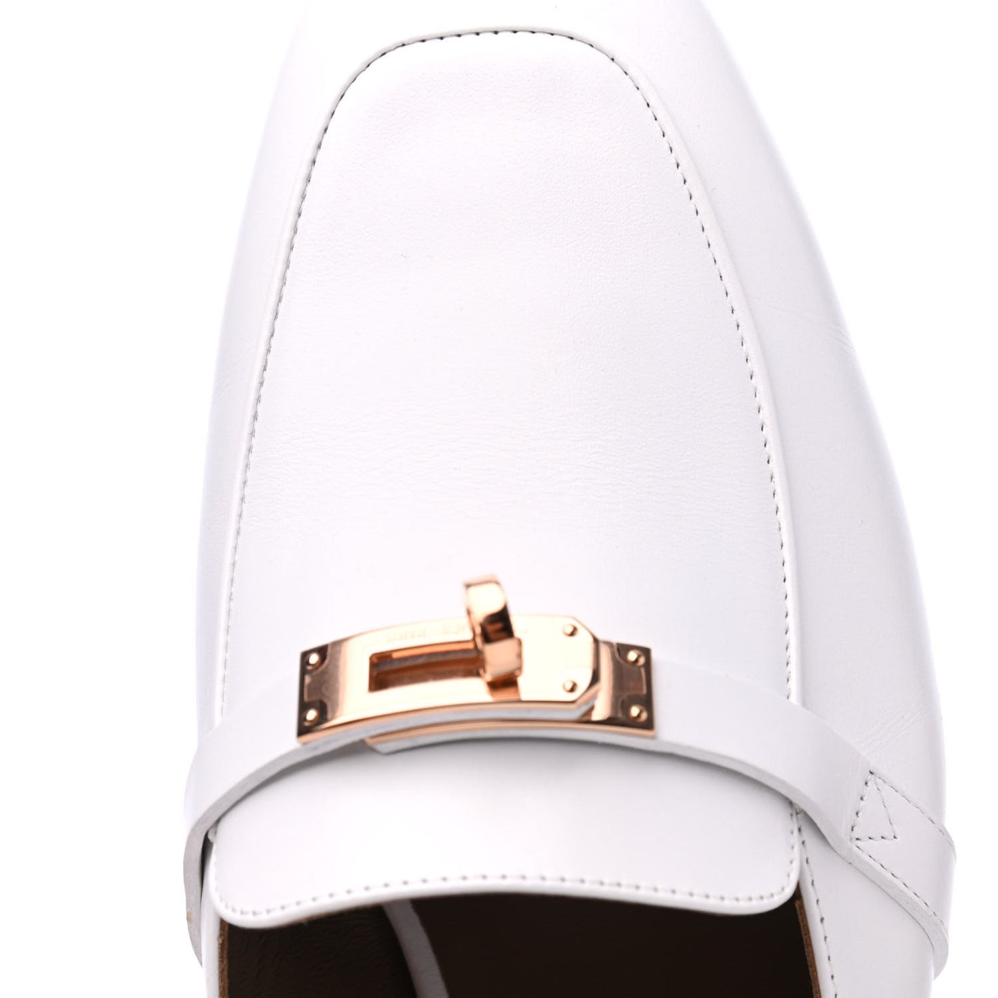 Calfskin Oz Mules 39.5 White