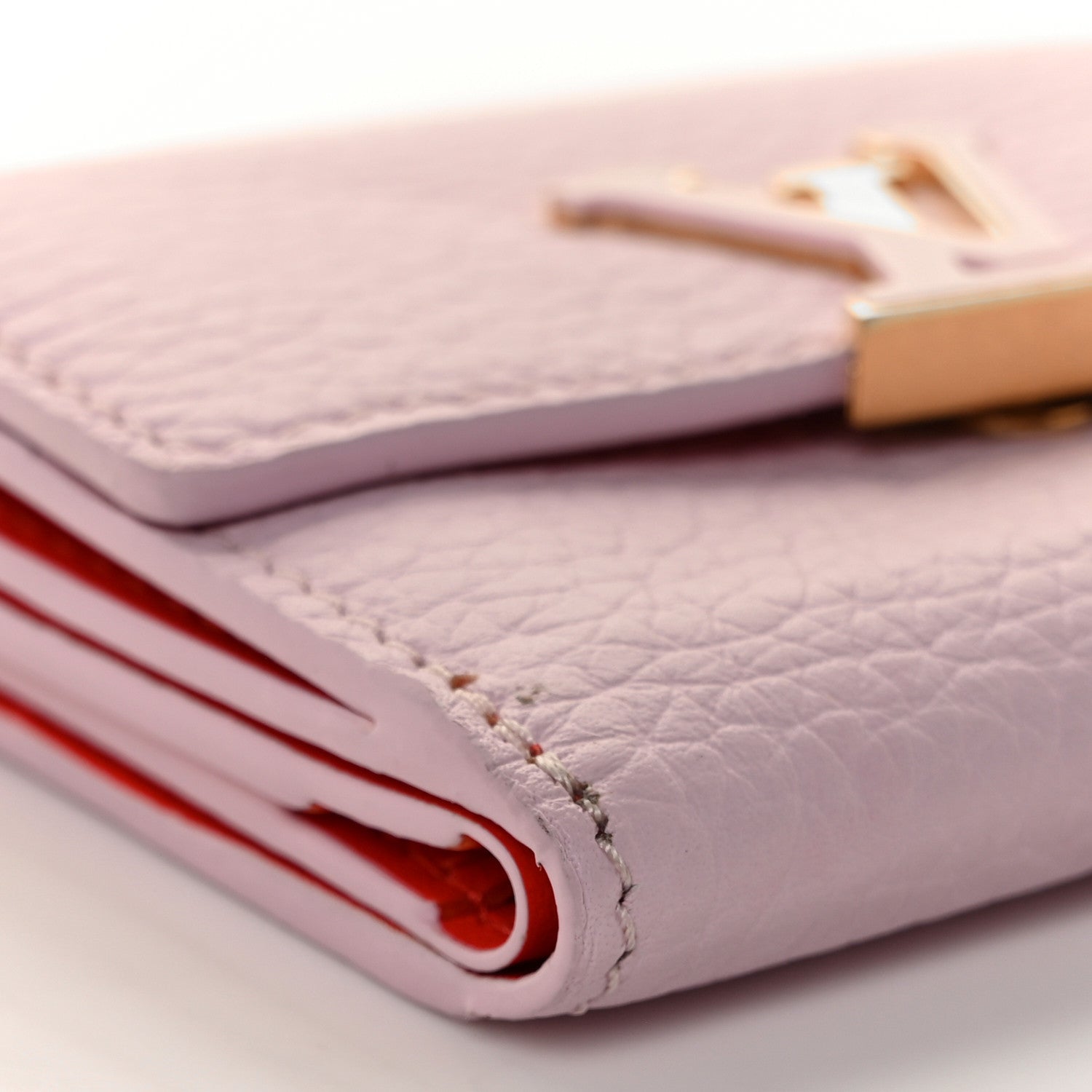 Louis Vuitton Taurillon Capucines XS Wallet Guimauve 7 of 8