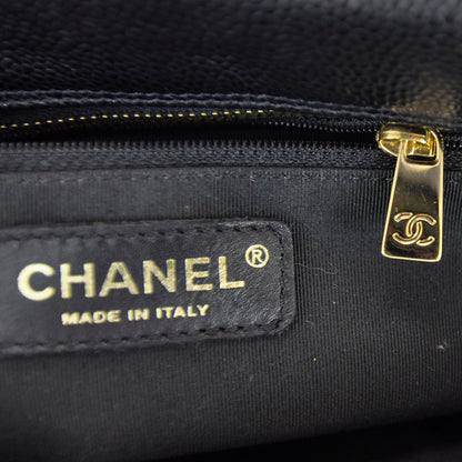 Chanel Caviar Quilted Petit Timeless Tote PTT Black 9 of 10
