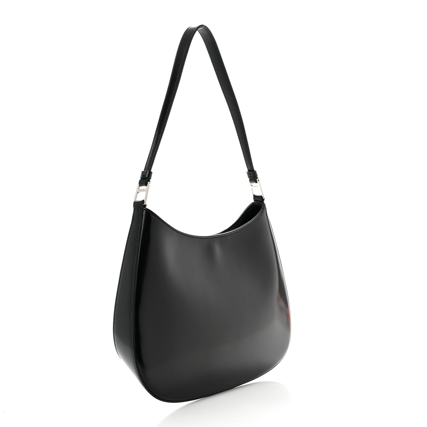 Spazzolato Cleo Shoulder Bag Black