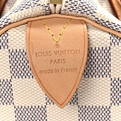 Louis Vuitton Damier Azur Speedy 25 6 of 10