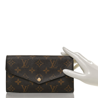 Louis Vuitton Monogram Sarah Wallet NM 2 of 9