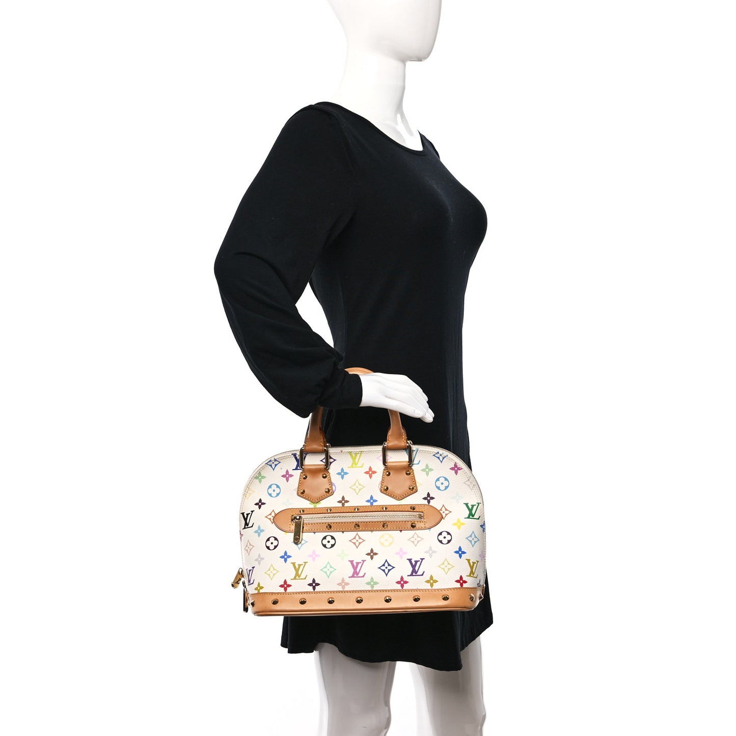 Monogram Multicolor Alma White