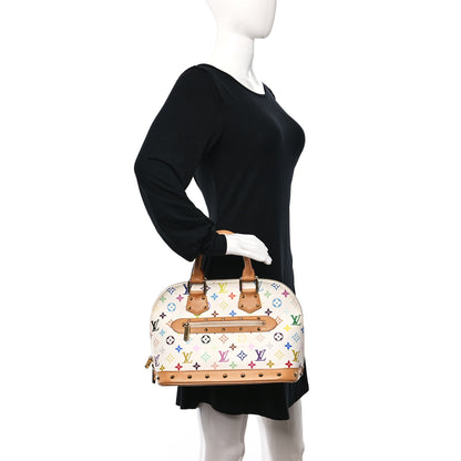 Louis Vuitton Monogram Multicolor Alma White 2 of 11