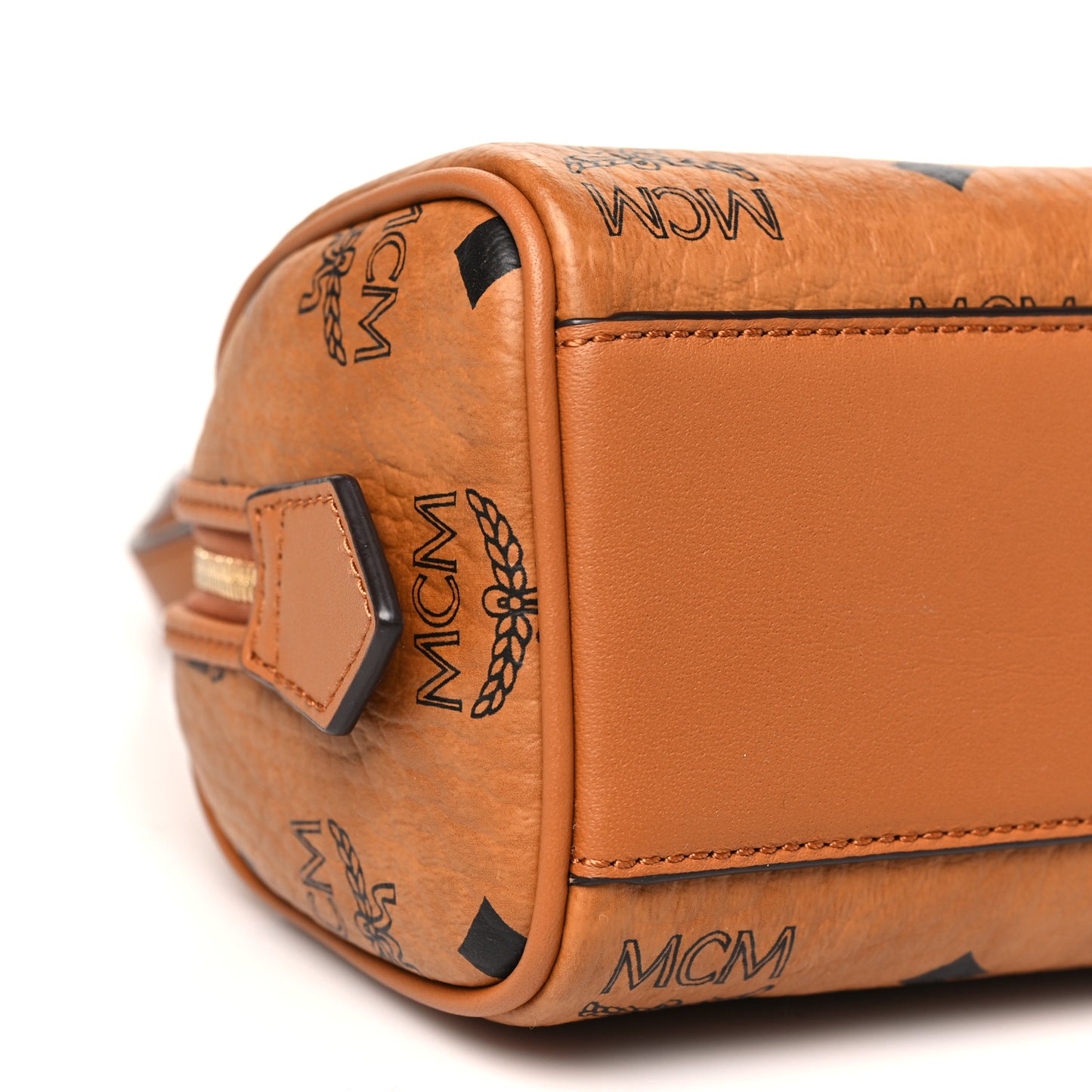 Visetos Mini Ella Boston Bag Cognac