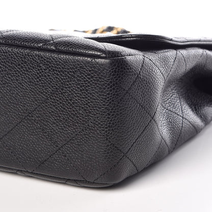 Chanel Caviar Quilted Jumbo Single Flap Black 9 of 9