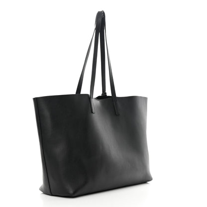 Saint Laurent Calfskin Large Shopping Tote Black 4 of 20