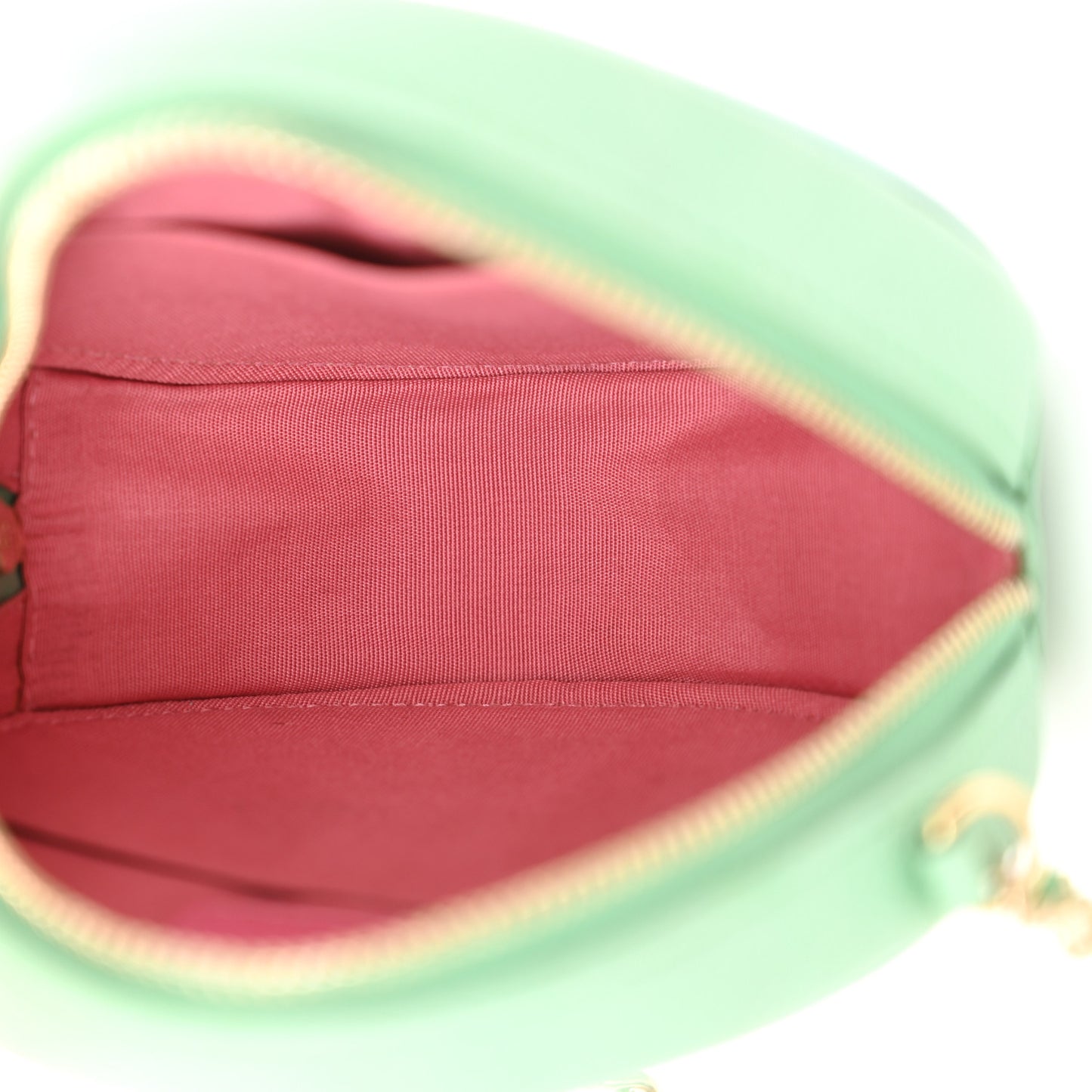 Caviar Quilted Round Filigree Crossbody Pink Blue Green
