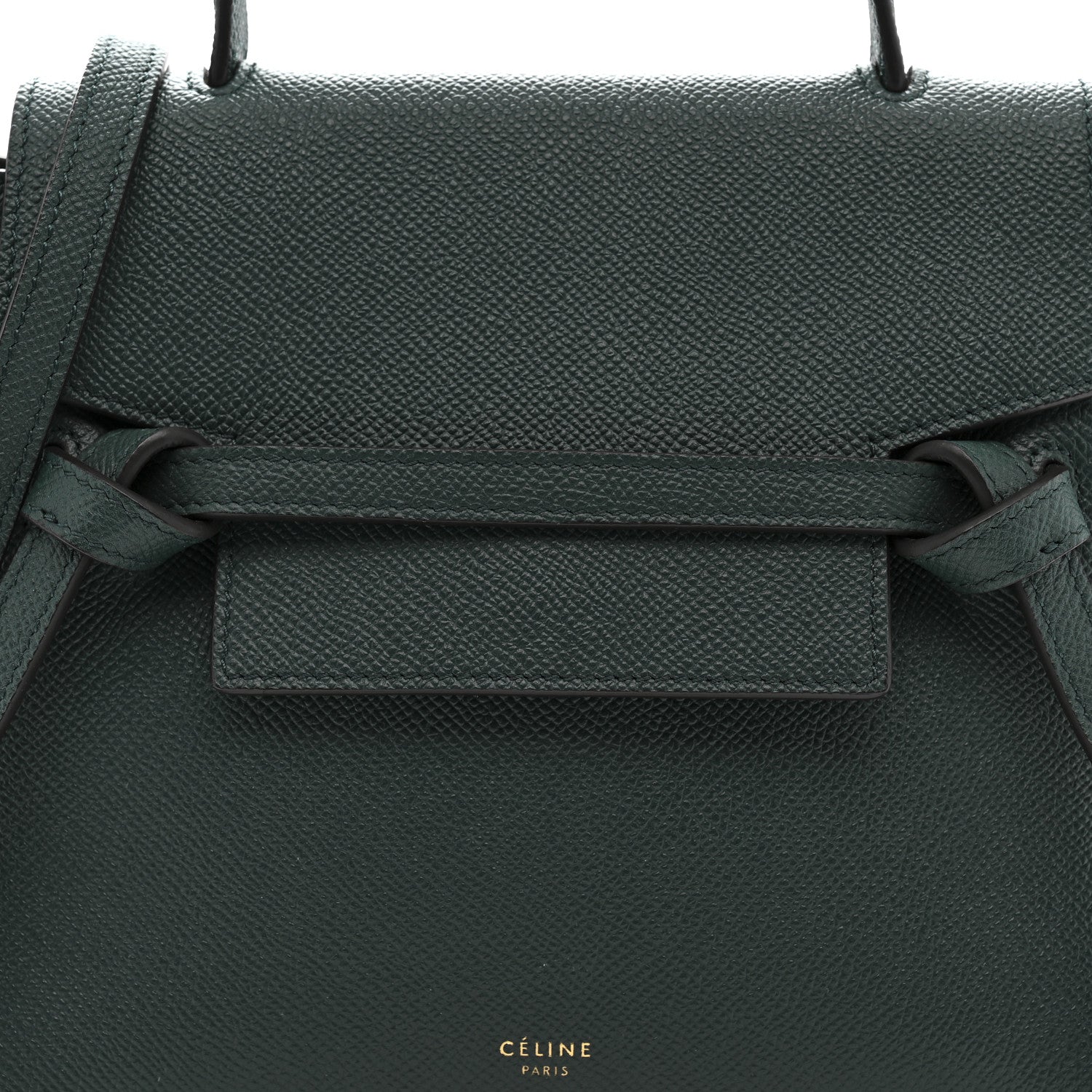 Celine Grained Calfskin Nano Belt Bag Amazone 9 of 12