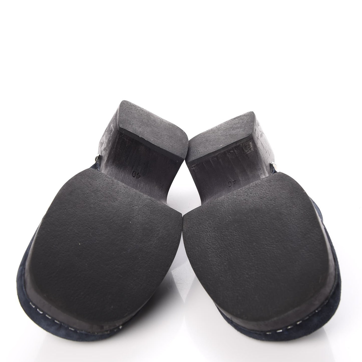 Suede CC Clogs 40 Dark Navy Blue