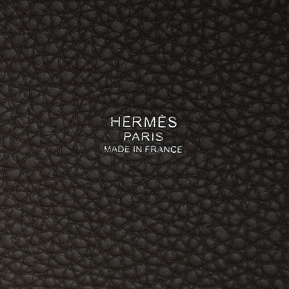 Hermes Taurillon Clemence Picotin Lock 22 MM Etoupe 7 of 8