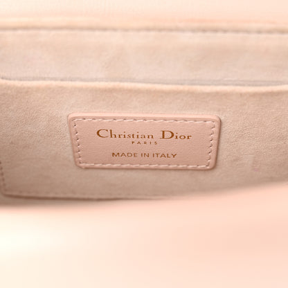 Christian Dior Lambskin Cannage Mini Jolie Top Handle Bag Powder Pink 6 of 13