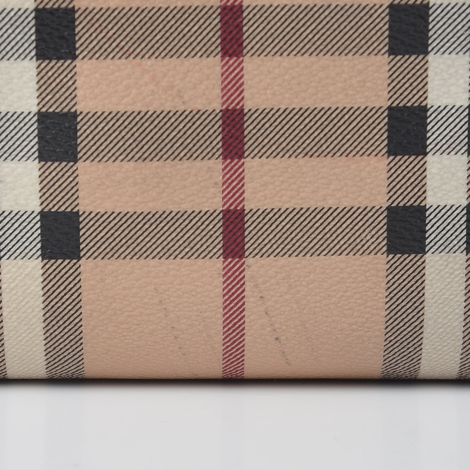 Burberry Haymarket Check Small Canterbury Tote Chocolate 10 of 17
