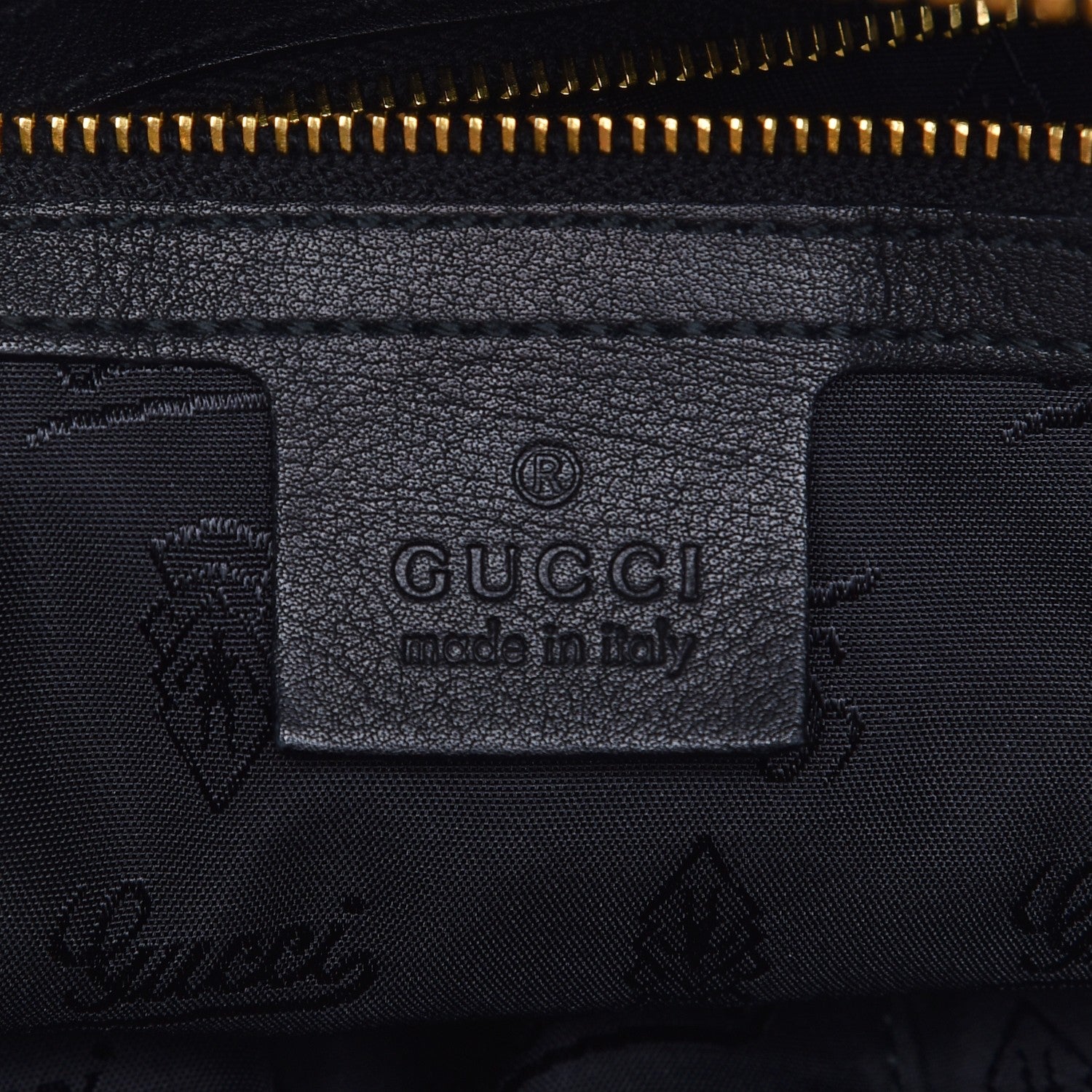 Gucci Lambskin Large Darwin Convertible Backpack Black 6 of 8