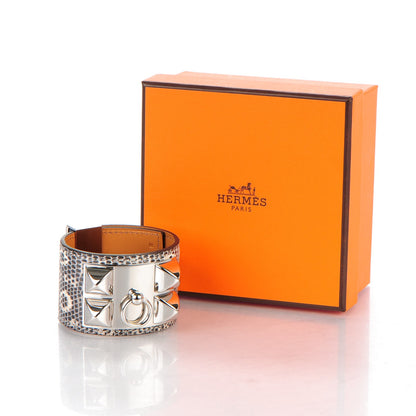 Hermes Lizard Collier De Chien CDC Bracelet S Ombre 8 of 8