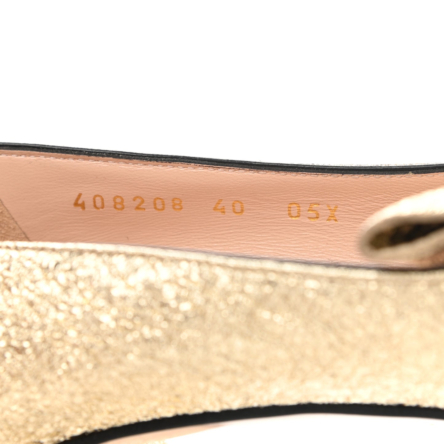 Galassia GG Marmont Fringe 50mm Loafer Pumps 40 Platino