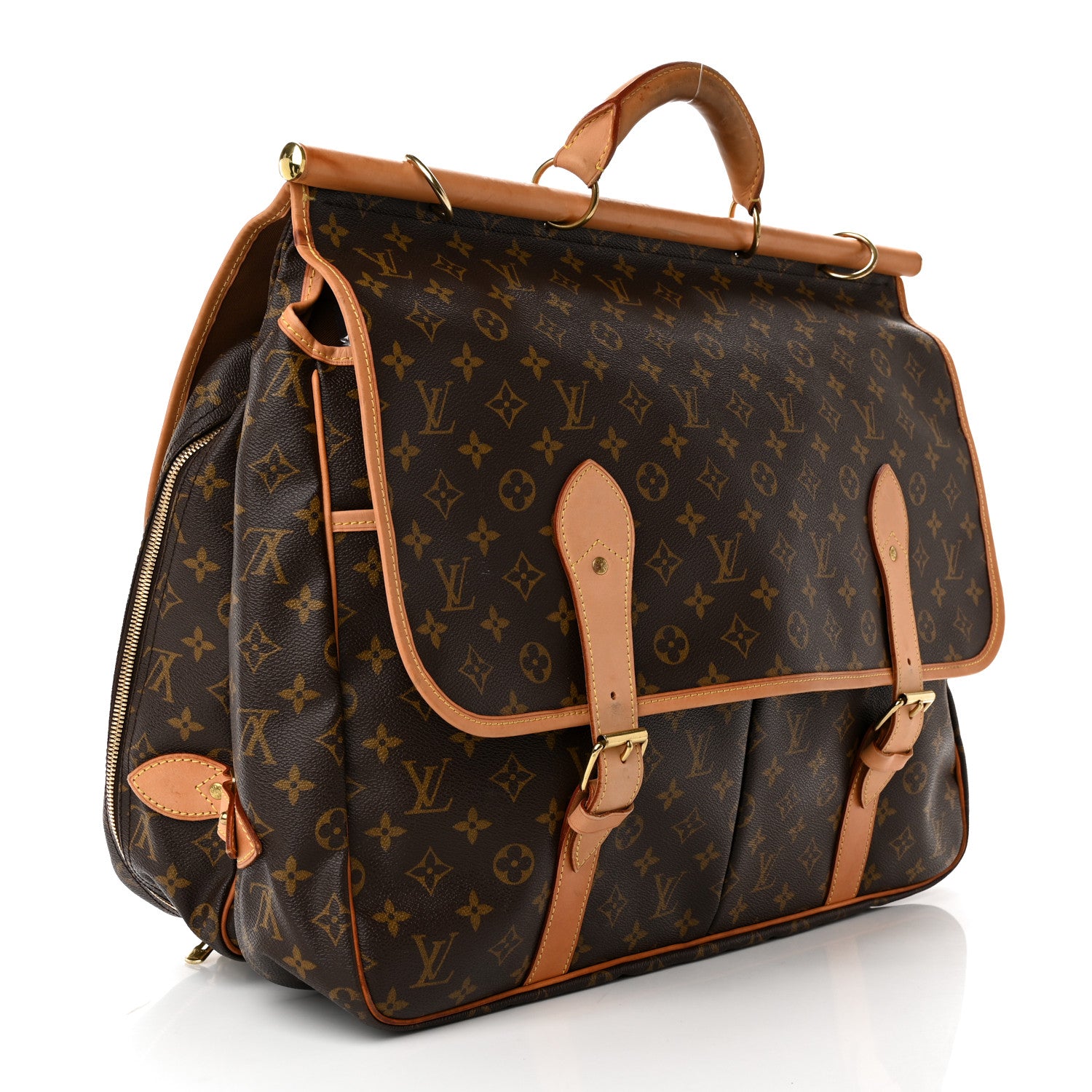 Louis Vuitton Monogram Sac Chasse Hunting Bag 2 of 18