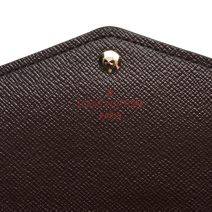 Louis Vuitton Damier Ebene Sarah Wallet NM 6 of 7