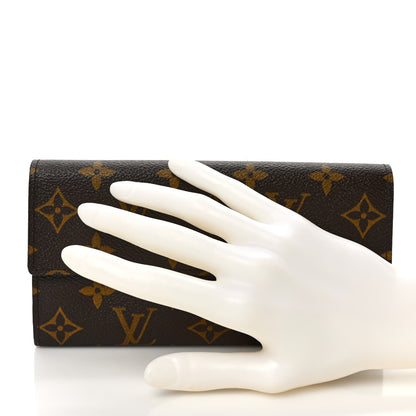 Louis Vuitton Monogram Sarah Wallet 2 of 8
