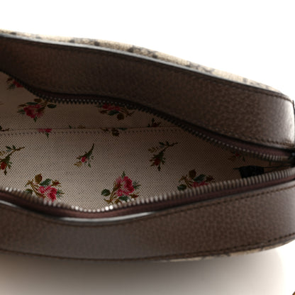 Gucci GG Supreme Monogram Web Neo Vintage Shoulder Bag Beige New Acero Crop 5 of 10