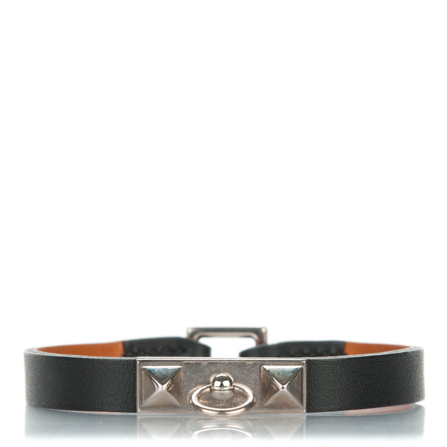 Hermes Chamonix Micro Rivale Bracelet S Black 1 of 6