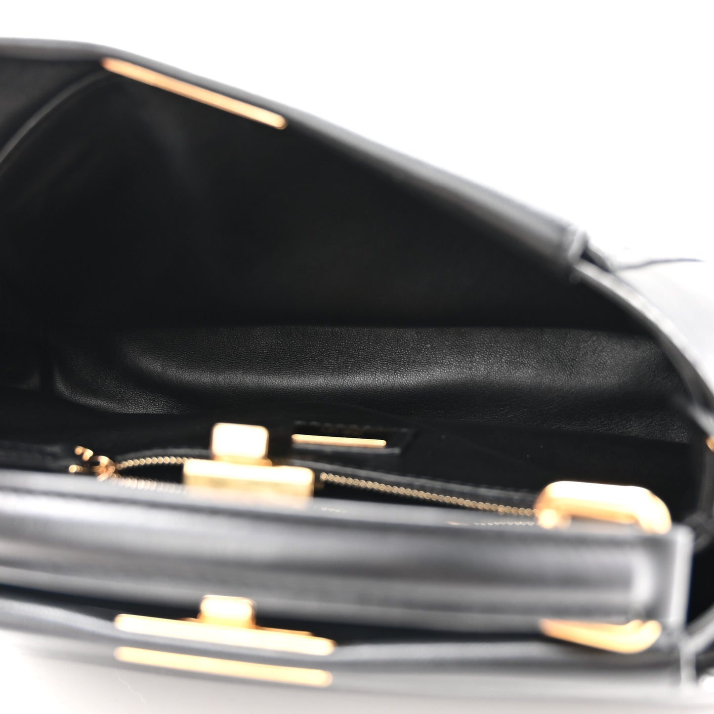 Nappa Mini Peekaboo Iconic Satchel Black