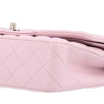 Chanel Caviar Quilted Medium Double Flap Light Pink 10 of 10