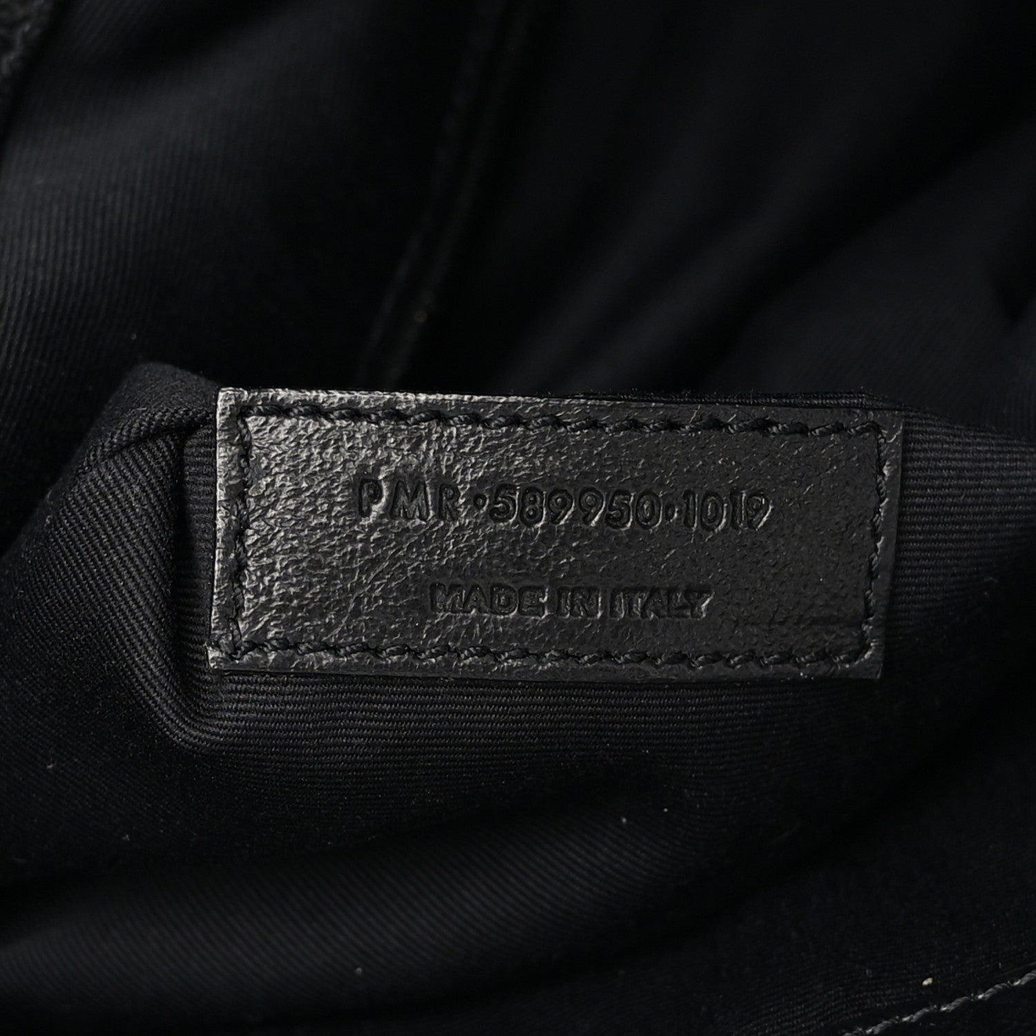 Saint Laurent Crinkled Calfskin Matelasse Monogram Large Niki Shopper Tote Black 7 of 12