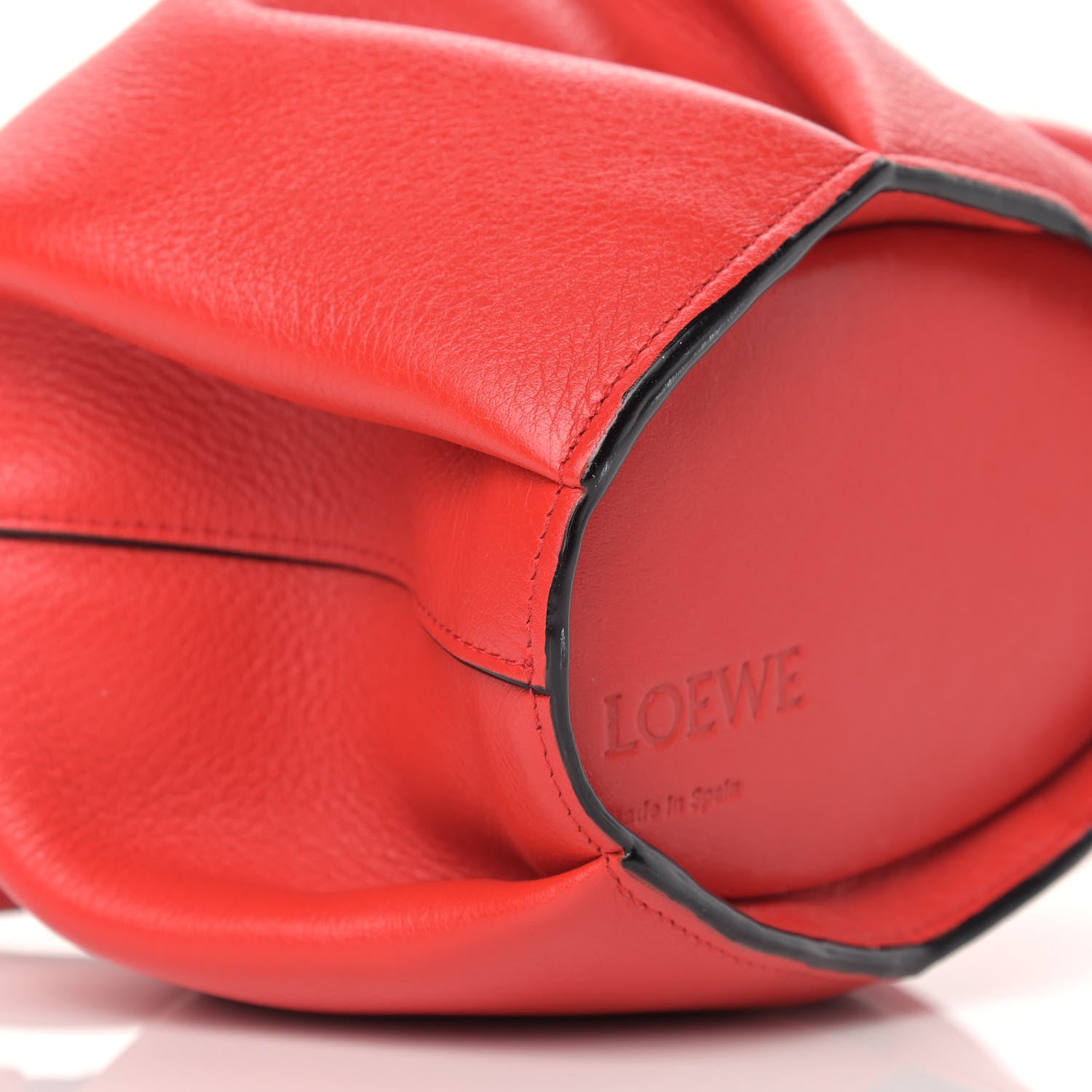 Loewe Calfskin Mini Elephant Crossbody Bag Scarlet Red 7 of 9