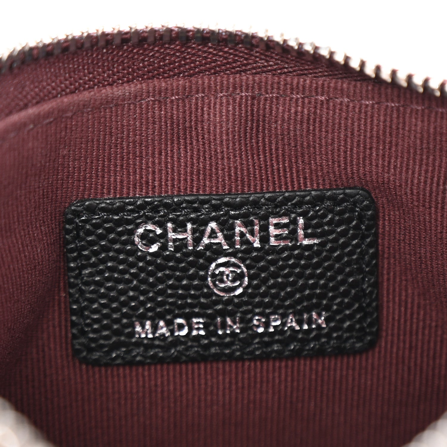 Chanel Caviar Quilted Small Pouch Black 6 of 8