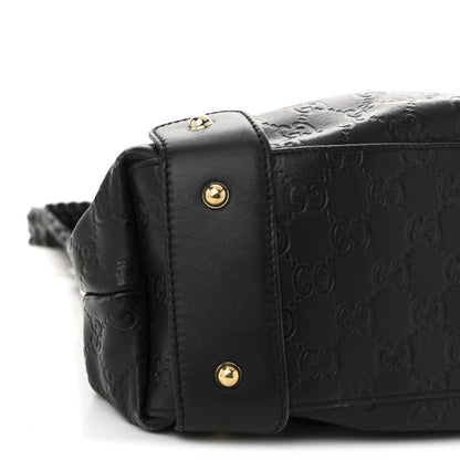 Gucci Guccissima Small Pelham Shoulder Bag Black 9 of 10