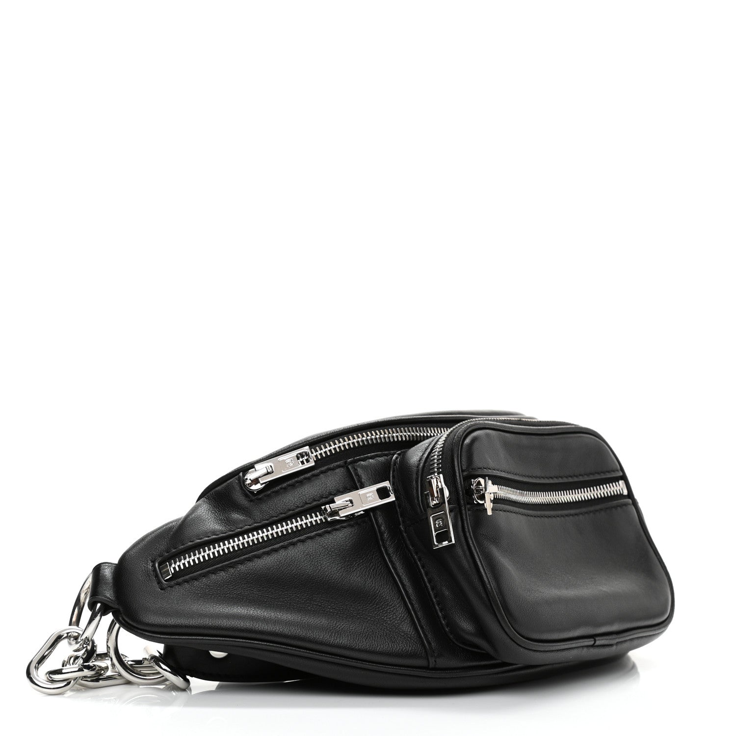 Alexander Wang Lambskin Attica Belt Bag Black 4 of 8