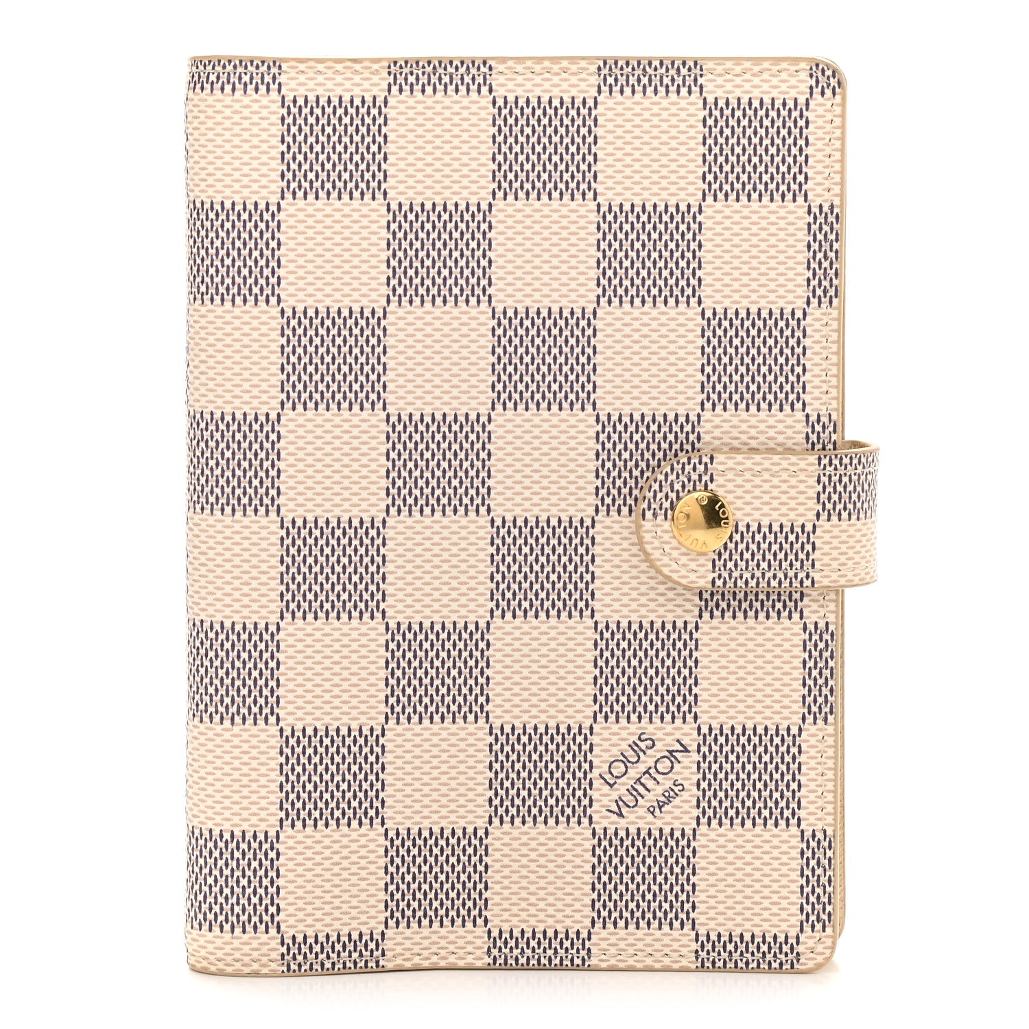 Louis Vuitton Damier Azur Small Ring Agenda Cover 1 of 7