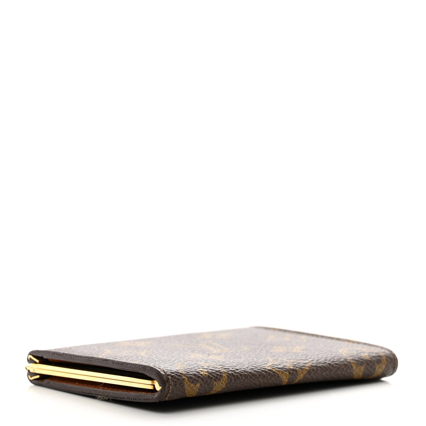 Monogram French Kiss Lock Coin Purse