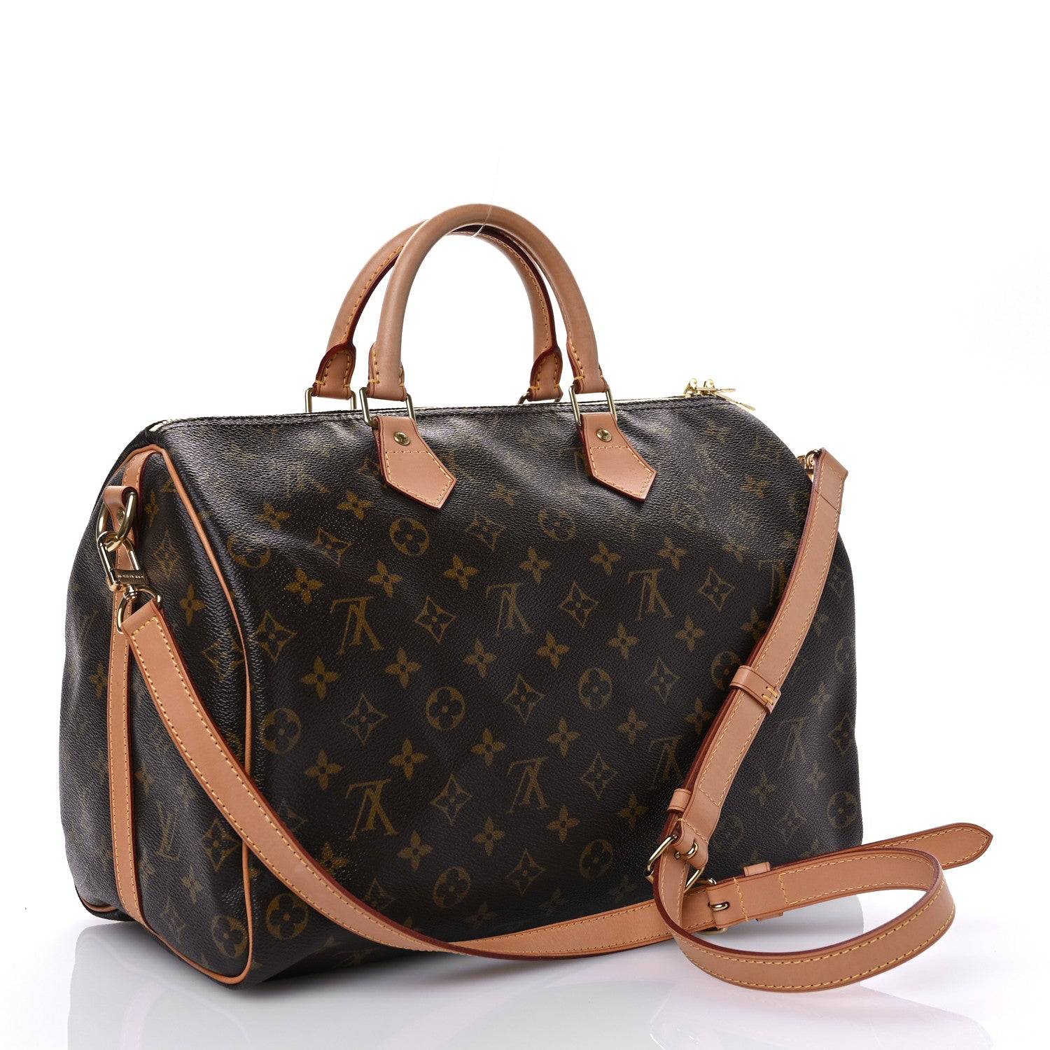 Louis Vuitton Monogram Speedy Bandouliere 35 3 of 12