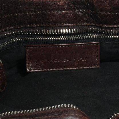 Balenciaga Agneau Giant 21 Silver Hardware Part Time Mogano 6 of 7