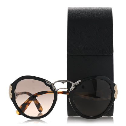 Prada Acetate Sunglasses SPR 09T Black Tortoise 8 of 8