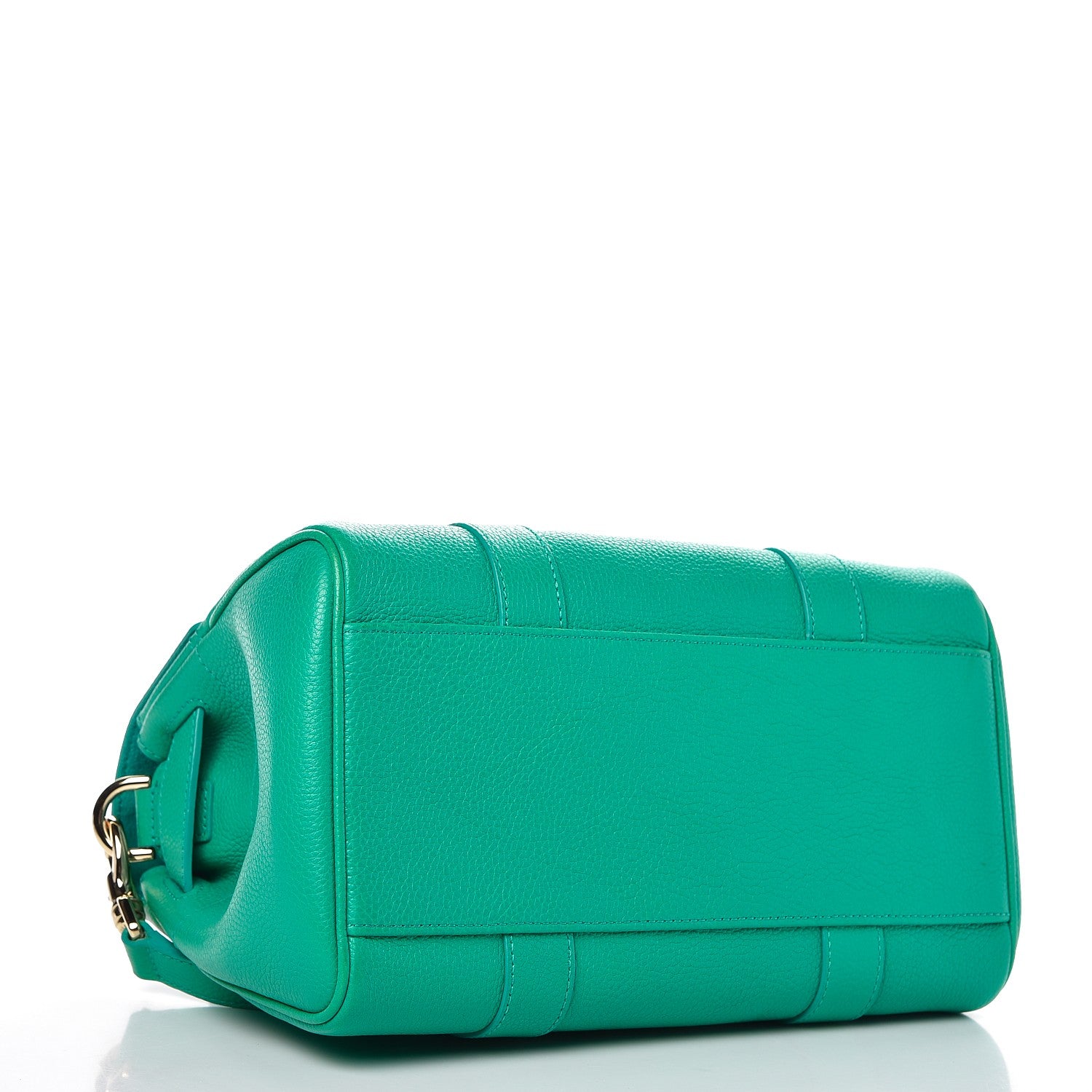 Mulberry Classic Grain Small Bayswater Satchel Aqua Green 4 of 7