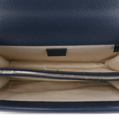 Gucci Dollar Calfskin Crystal Small Dionysus Shoulder Bag Blue Agata Montana Sapphire 5 of 14