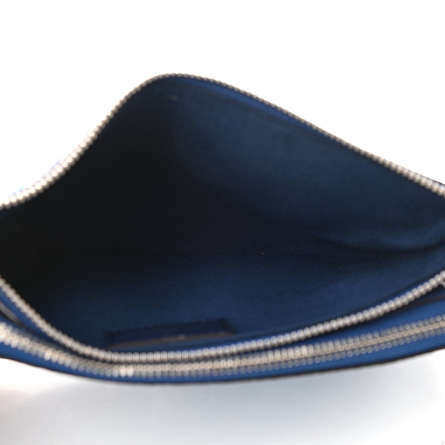 Monogram Giant Escale Double Zip Pochette Blue