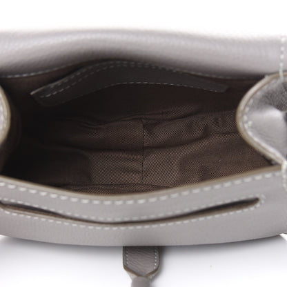 Chloe Calfskin Mini Marcie Round Crossbody Bag Cashmere Grey 5 of 13