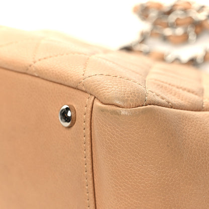 Chanel Caviar Quilted Petit Timeless Tote PTT Beige 10 of 12