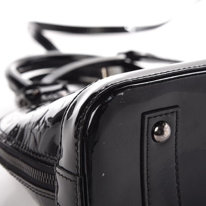 Louis Vuitton Vernis Alma BB Noir Magnetique 11 of 17